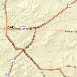 Paris Street Map