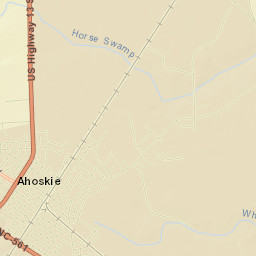 Ahoskie Street Map