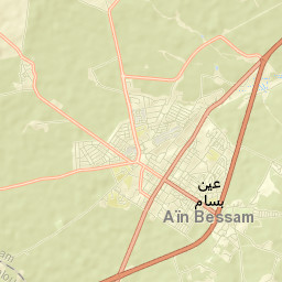 Aïn Bessem Street Map