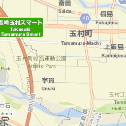Tamamura Street Map