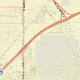 Nellis Air Force Base Street Map