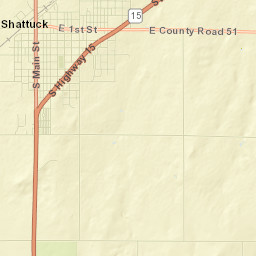 Shattuck Street Map