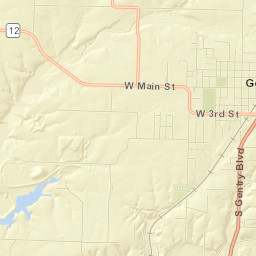 Gentry Street Map
