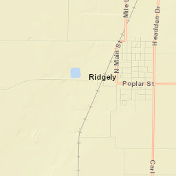 Ridgely Street Map