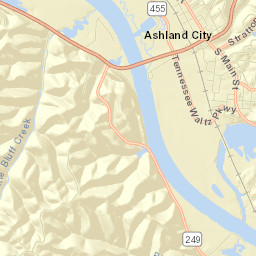 Cheatham County Street Map