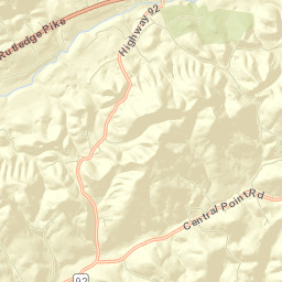 Grainger County Street Map
