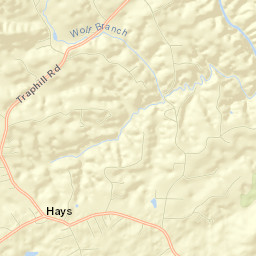 Hays Street Map