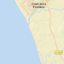 Conil de la Frontera Street Map