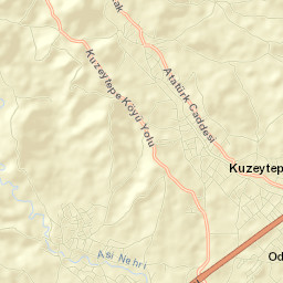 Kuzeytepe Street Map
