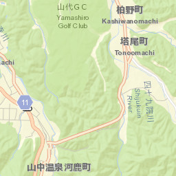 Kaga Shi Street Map
