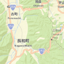 Nagawa Street Map