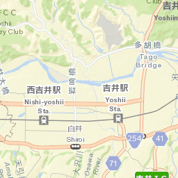 Yoshii Street Map