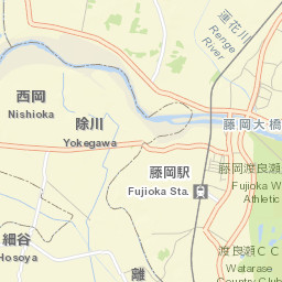 Fujioka Street Map