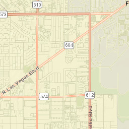 Sunrise Manor Street Map