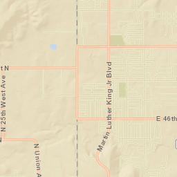 4033-4103 N Cincinnati Ave Tulsa OK Street Map