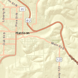 Harrison Street Map
