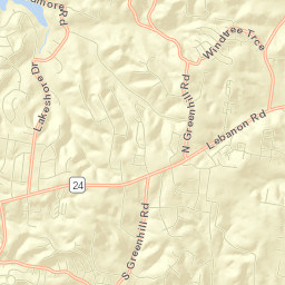 1310-1314 Queensland Way Mount Juliet TN Street Map