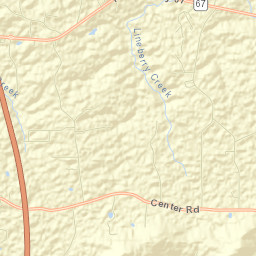 4525 Center Road, Jonesville, NC 28642 Street Map