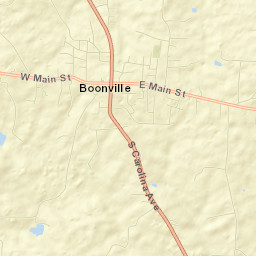 Boonville Street Map