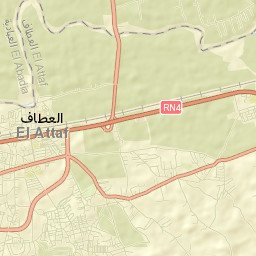 El Attaf Street Map