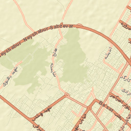 Neyshabur Street Map