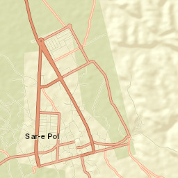 Sar-e Pul Street Map