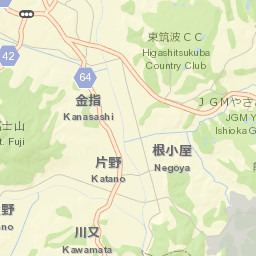 Ishioka-shi Street Map