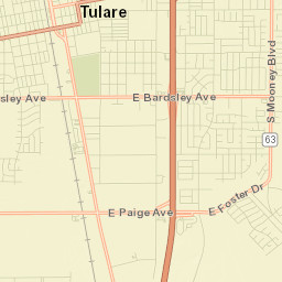 118-124 South K Street Tulare CA 93274 Street Map