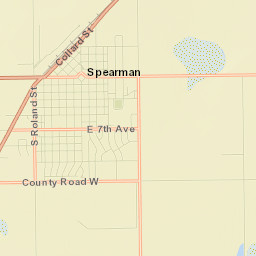 Spearman Street Map