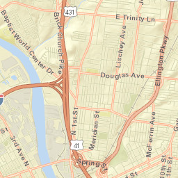 1320B 4th Ave N Nashville TN 37208 Street Map