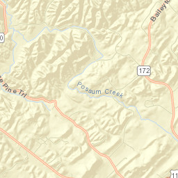 Greene County Street Map