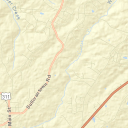 Walkertown Street Map