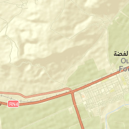 Oued Fodda Street Map