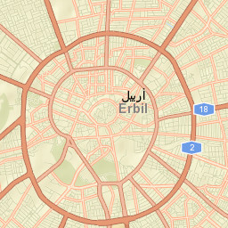 Arbil Street Map