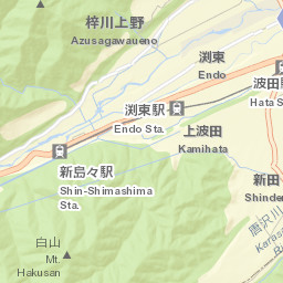 Matsumoto Shi Street Map