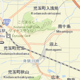 Honjō Shi Street Map