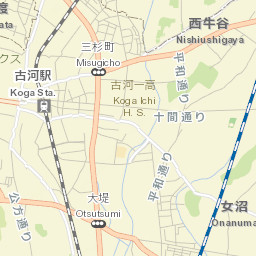Koga Street Map