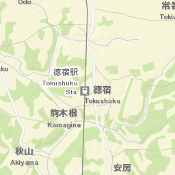 Hokota-shi Street Map
