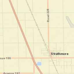 Strathmore Street Map