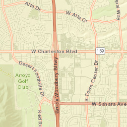 1505 South Pavilion Center Drive Las Vegas Street Map