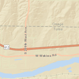 20817-20899 West Wekiwa Road, Sand Springs Street Map