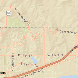 Sand Springs Expy Sand Springs OK Street Map
