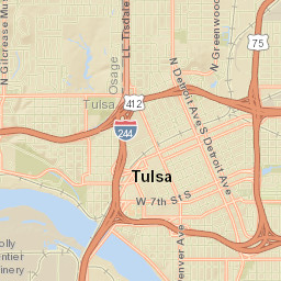 1225 N Lansing Ave Tulsa OK 74106 Street Map