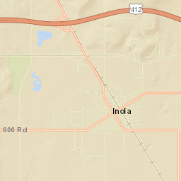 Inola Street Map