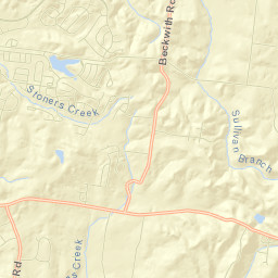 203 Stonemeade Court, Mount Juliet, TN Street Map