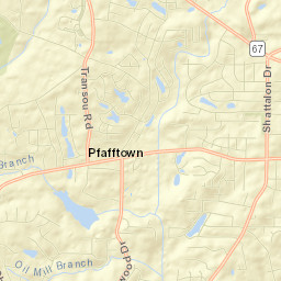 3200-3254 Transou Road, Pfafftown, NC Street Map