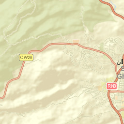 Sour el Ghozlane Street Map