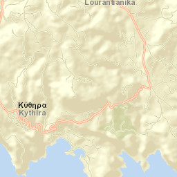 Kýthira Street Map