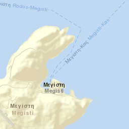 Megísti Street Map