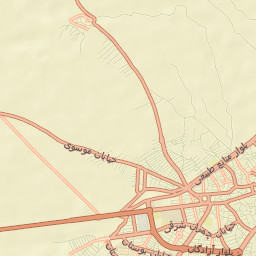 Abhar Street Map